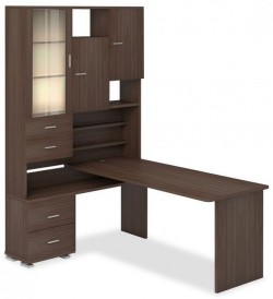 Стол компьютерный Домино СР-620/180 MER_SR-620-180-SH-CH-LEV