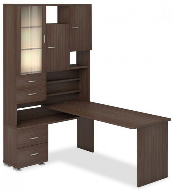 Стол компьютерный Домино СР-620/180 MER_SR-620-180-SH-CH-LEV