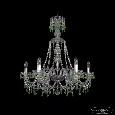 Подвесная люстра Bohemia Ivele Crystal 1410/6/240/XL-74 Ni V5001