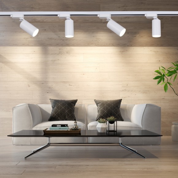 Трековый однофазный светильник Reluce 06307-9.3-001CN GU10 SWT