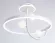Люстра на штанге Ambrella Light Comfort LineTech FL66261, 6400, От теплого до холодного, Хай-тек