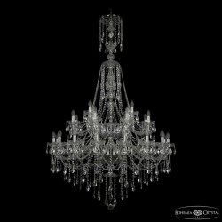 Подвесная люстра Bohemia Ivele Crystal 1415/16+8+4/400/XL-185/2d Ni