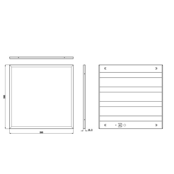 Потолочный светильник Эра SPO-6-72-4K-M Б0061329
