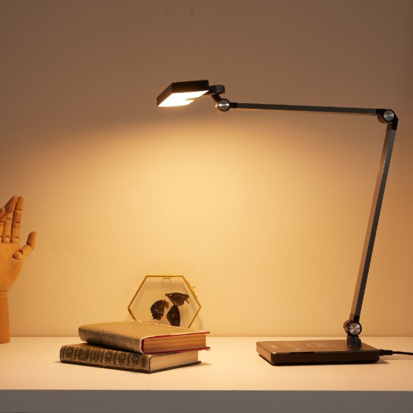 Настольная лампа Uniel ULM-D110 15W/3000-6500K/DIM BLACK UL-00011288