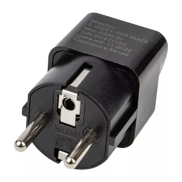 Переходник сетевой Uniel S-GES1-10S BLACK UL-00010562, Россия Переходник сетевой Uniel S-GES1-10S BLACK UL-00010562, Россия