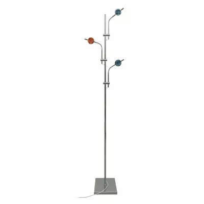 Торшер Uniel ULM-T641 3x2W/3000K CHROME MULTICOLOR UL-00012153