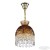 Подвесной светильник Bohemia Ivele Crystal 5478/22 G Amber/M-1F Leafs