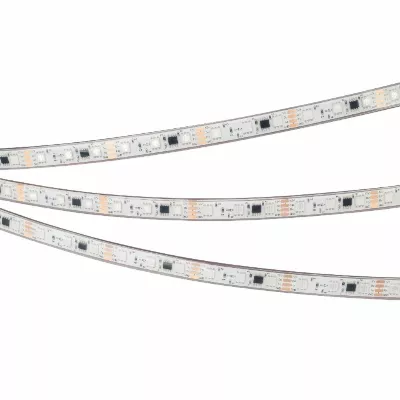 Светодиодная герметичная лента Arlight SPI-PFS-B60-12mm 12V RGB-PX3-BPT (12 W/m, IP68, 5060, 5m) 039177