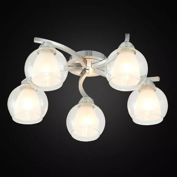 Накладная люстра Citilux CL152157, Классика, Белый Накладная люстра Citilux CL152157, Классика, Белый