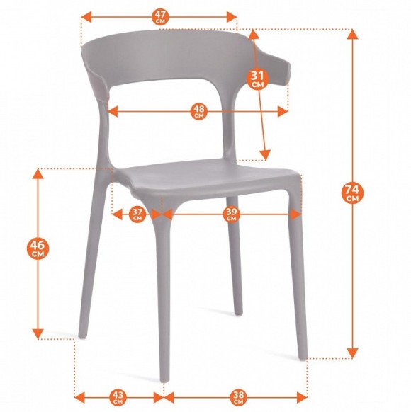 Стул Ton (mod. PC33) TET_24580