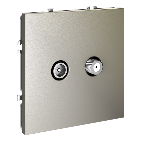 Розетка телевизионная Voltum S70 VLS060404