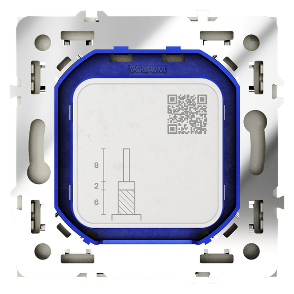 Розетка телевизионная Voltum S70 VLS060404