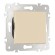 Переключатель одноклавишный перекрестный Arte Milano 203.34-1.shampan