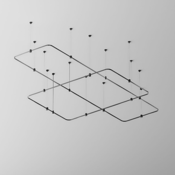 Радиусный коннектор для шинопровода Maytoni Flarity TRX154-RC80-B