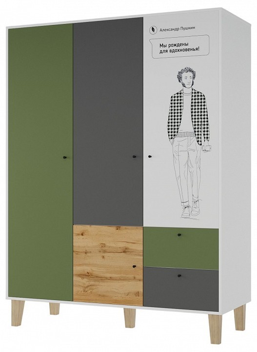 Шкаф платяной Story MBW_102093