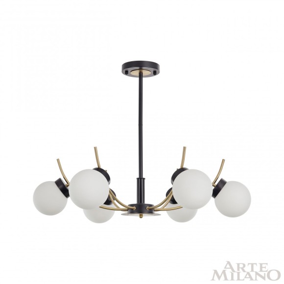 Люстра на штанге Arte Milano Neapolis 276169/6 BK/GD