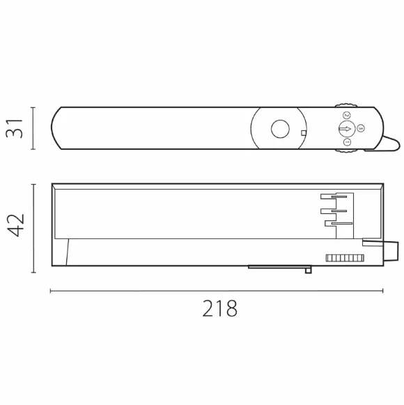Адаптер с драйвером с DIP-switch управляемый по DALI д/трек-системы Quattro Lightstar 594067 Адаптер с драйвером с DIP-switch управляемый по DALI д/трек-системы Quattro Lightstar 594067