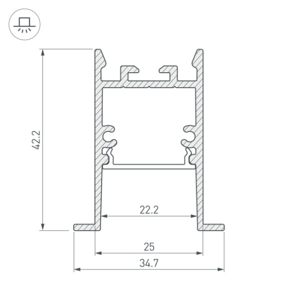 Профиль Arlight SL-COMFORT 031765