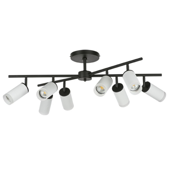 Люстра на штанге Lightstar Rullo LR7283680 (571728+214436-8+202430-8)