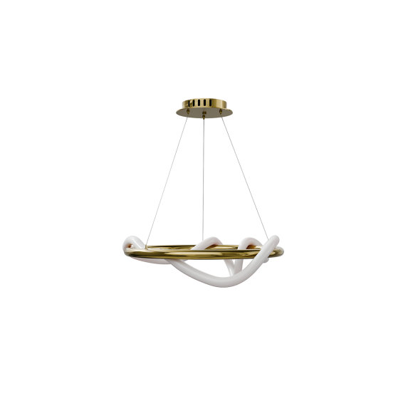 Подвесная светодиодная люстра Lightera Nyasa LE217L-40G