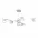 Люстра на штанге Lumion Karina 8241/6C, Минимализм, Белый, Металл