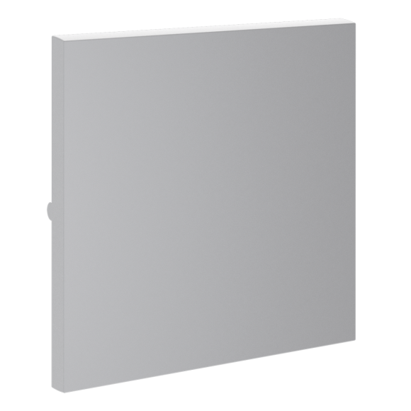 Клавиша для выключателя/переключателя одноклавишного Voltum S70 (серый) VLS000116