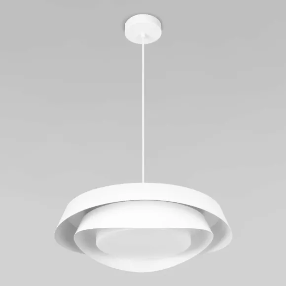 Подвесной светильник Loft IT Petale 10256P White, Белый, Нейтральный белый, Металл, вид снизу Подвесной светильник Loft IT Petale 10256P White, Белый, Нейтральный белый, Металл, вид снизу