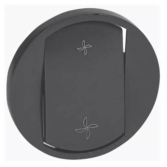 Лицевая панель Legrand Celiane переключателя вентиляции графит 067961