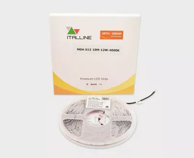 Светодиодная лента Italline M04-512 10M-12W-4000K