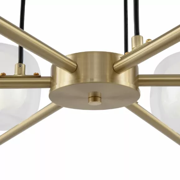 Подвесная люстра Maytoni Vision MOD411PL-06G, вид снизу