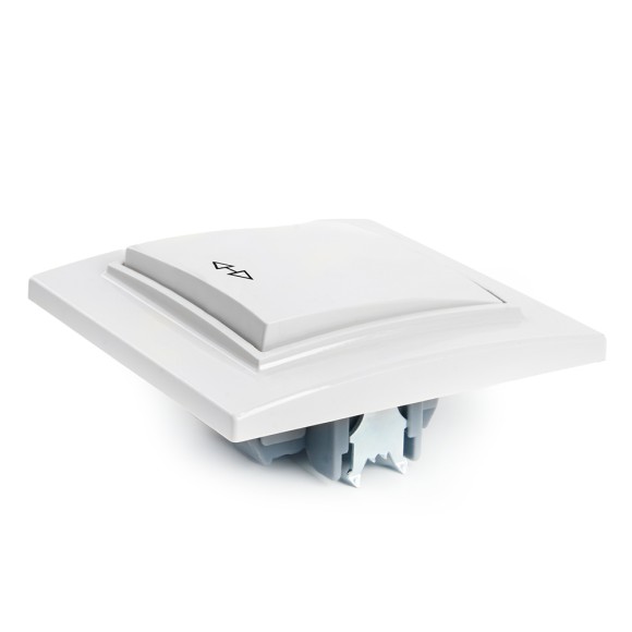 Выключатель одноклавишный Stekker Эрна 39925