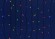 Уличная светодиодная гирлянда Uniel занавес (UL-00003937) разноцветный ULD-C2030-240/TBK Multi IP67