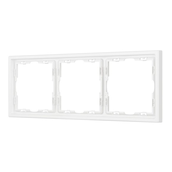 Рамка пластиковая Arlight FRM-NOBE-SFPL-3-WH 054219