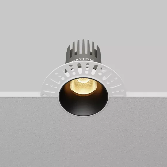 Встраиваемый светильник Maytoni Technical Dip DL124-10W-2.7K-TRS-B, 2700, Теплый белый, 90 Встраиваемый светильник Maytoni Technical Dip DL124-10W-2.7K-TRS-B, 2700, Теплый белый, 90