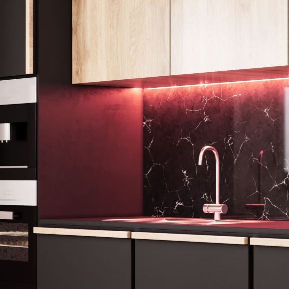 Светодиодная лента Gauss Basic 12В 5050 12Вт/м RGB 5м IP65 BT072