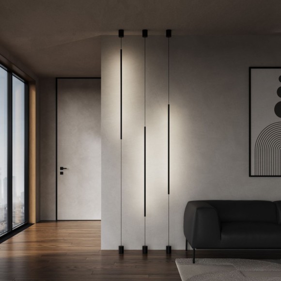 Подвесной светильник Eurosvet Thrust 604051 LED 4000К черный a071945