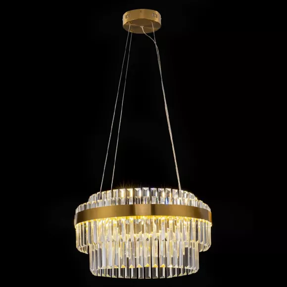 Подвесная люстра Citilux Sheldon CL339153, декоративные элементы крупным планом Подвесная люстра Citilux Sheldon CL339153, декоративные элементы крупным планом