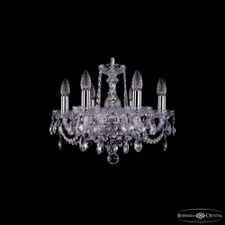 Подвесная люстра Bohemia Ivele Crystal 1402/6/141 Ni