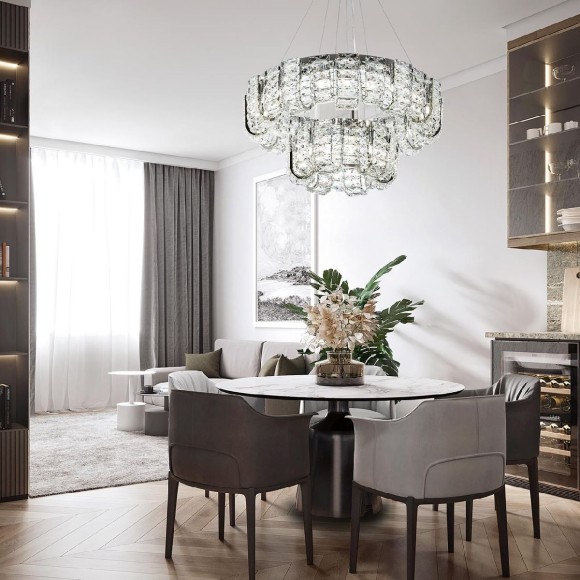 Подвесная люстра Modelux ML.755.36 CR