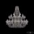 Подвесная люстра Bohemia Ivele Crystal 1403/24+12+6/530/2d G