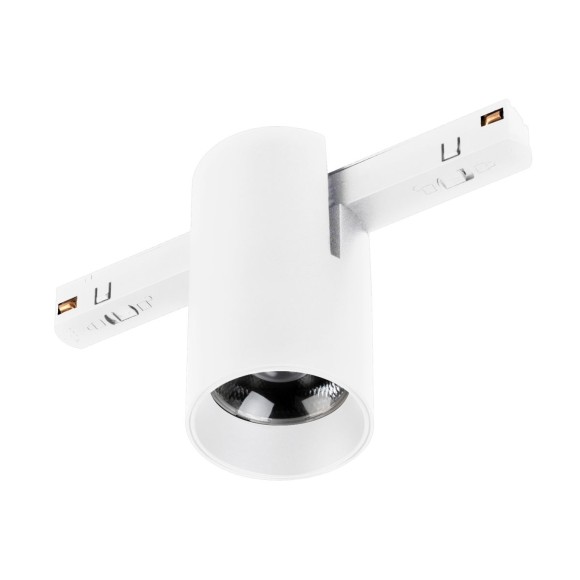 Трековый магнитный светильник Arlight MAG-ORIENT-AXIO-R60-15W Day4000 (WH, 24 deg, 48V) (IP20 Металл) 059255