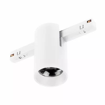 Трековый магнитный светильник Arlight MAG-ORIENT-AXIO-R60-15W Day4000 (WH, 24 deg, 48V) (IP20 Металл) 059255