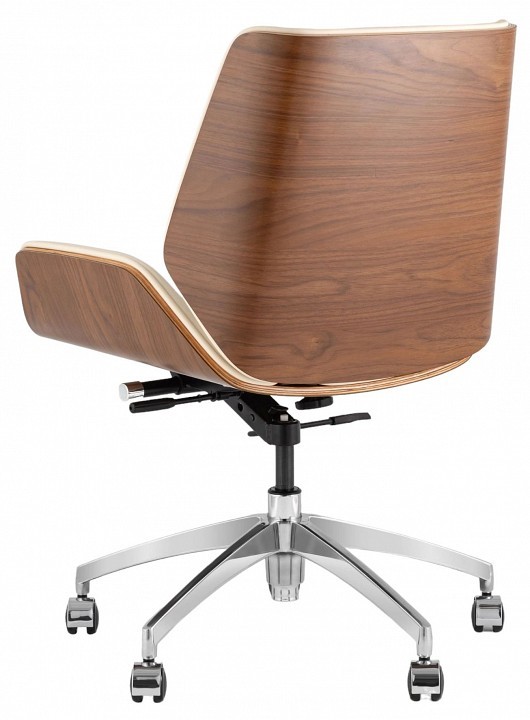 Кресло компьютерное TopChairs Crown SN SGR_A312-A-8383-1_walnut_back