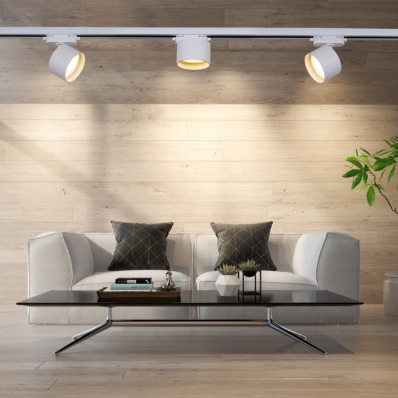 Трековый однофазный светильник Reluce 06310-9.3-001CN GX53 WT