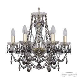 Подвесная люстра Bohemia Ivele Crystal 1411/6/160 G R731
