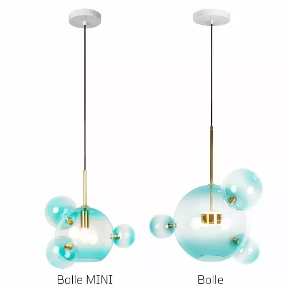 Подвесной светильник Loft IT Bolle 2027-P4 Blue mini Подвесной светильник Loft IT Bolle 2027-P4 Blue mini