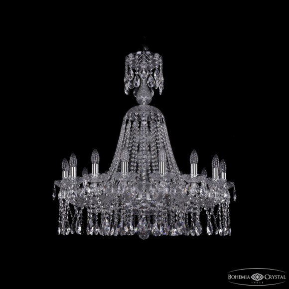 Подвесная люстра Bohemia Ivele Crystal 1413/16/300/XL-91 Ni