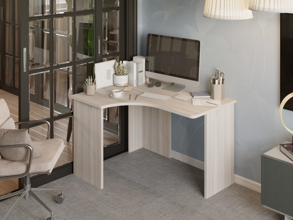 Стол письменный Домино Lite СКЛ-Угл120 MER_SKL-Ugl120-bez-tumby-K-LEV