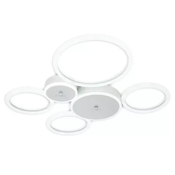 Потолочная люстра Escada Saturn 10268/6LED White, Белый, От теплого до холодного, Металл, крепление Потолочная люстра Escada Saturn 10268/6LED White, Белый, От теплого до холодного, Металл, крепление