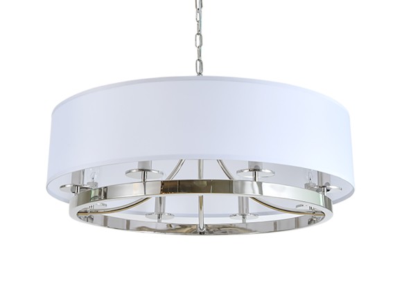 Подвесная люстра Newport Sara 3558/С nickel М0070726